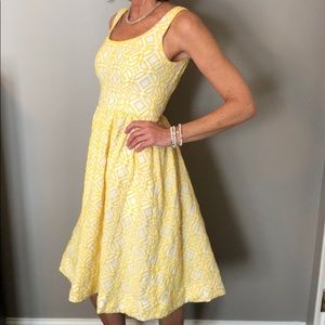 Embroidered Donna Morgan dress